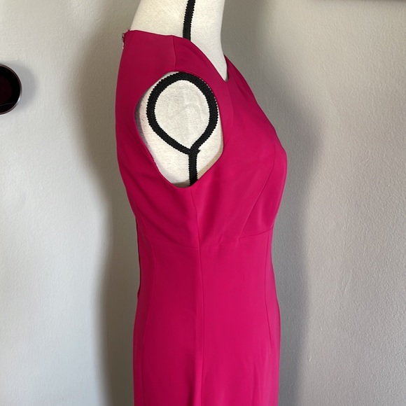 Tahari fuschia dres - Picture 4 of 10